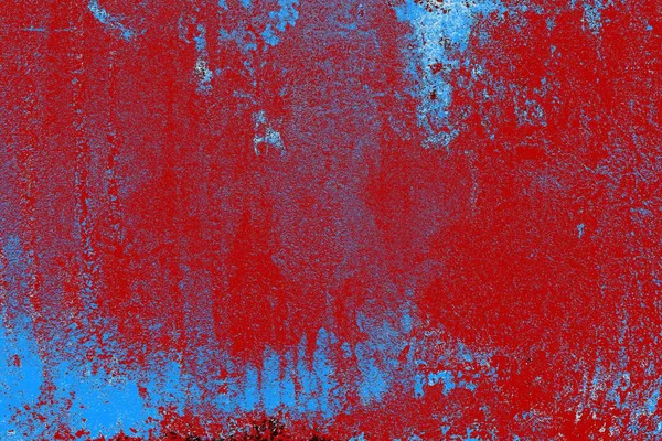 Pared Grunge Color Rojo Azul Negro Con Fondo Textura Agrietada — Foto de Stock