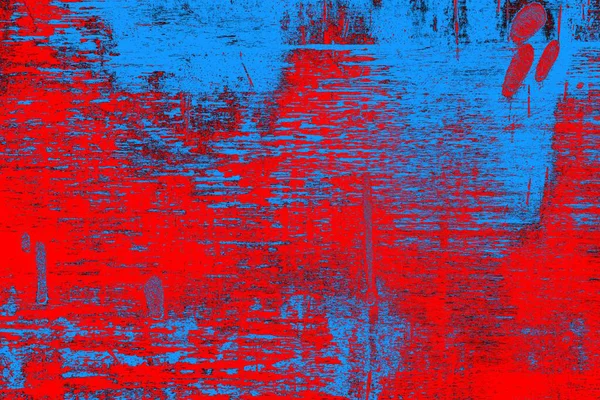 Fondo Textura Pared Grunge Color Rojo Azul Neón —  Fotos de Stock