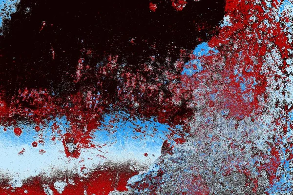 Çizik ve çatlaklarla metal doku