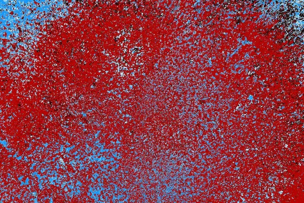 Duvar dokusu arkaplanı eski boyayla soyulmuş 