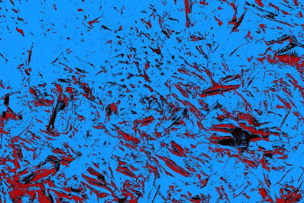 Çizik ve çatlaklarla metal doku