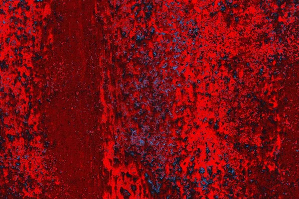 Parlak kırmızı ve mavi renkli grunge duvar dokusu arkaplanı
