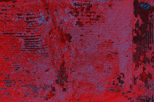 Neon Rosso Blu Grunge Parete Texture Sfondo — Foto Stock