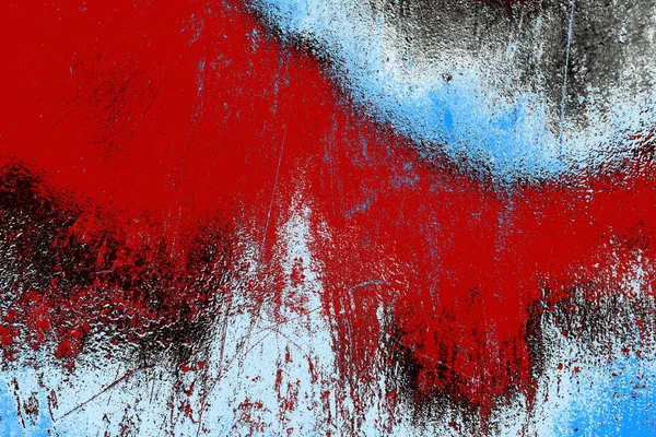 Çizik ve çatlaklarla metal doku