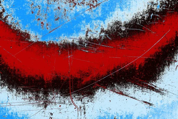 Çizik ve çatlaklarla metal doku