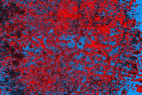 Kırmızı ve mavi renkli grunge duvar dokusu arkaplanı