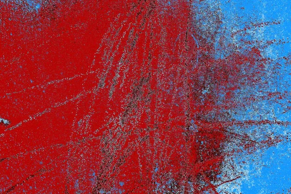 Çizik ve çatlaklarla metal doku