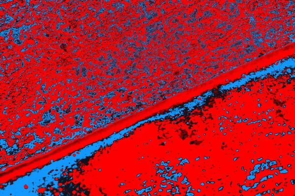 Kırmızı ve mavi renkli grunge duvar dokusu arkaplanı