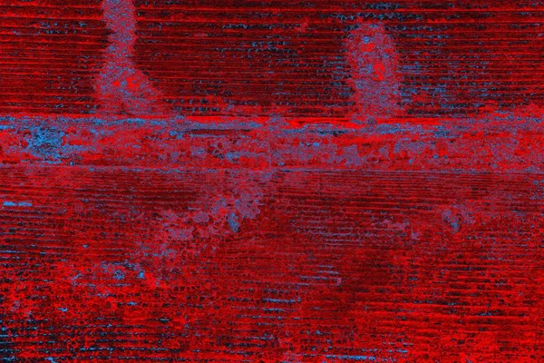 Neon kırmızı ve mavi renkli grunge duvar dokusu arkaplanı