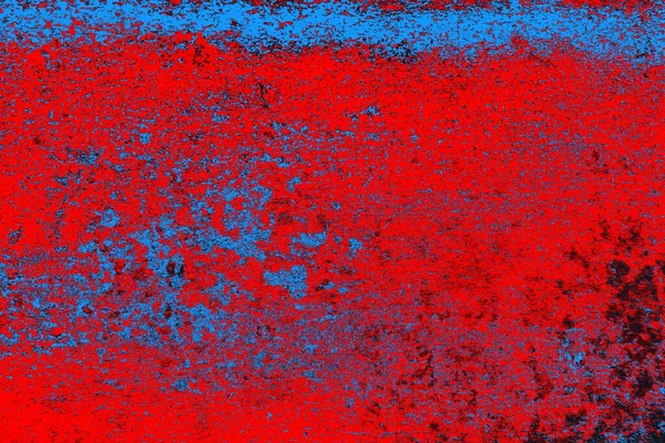 Kırmızı ve mavi renkli grunge duvar dokusu arkaplanı