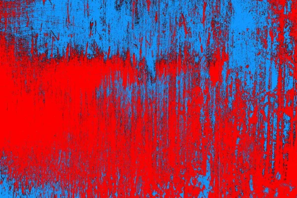 Fondo Textura Pared Grunge Color Rojo Azul Neón —  Fotos de Stock