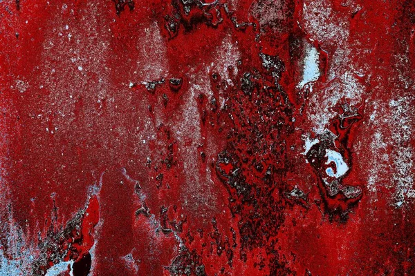 Dökülen boya paslı metal dokusu