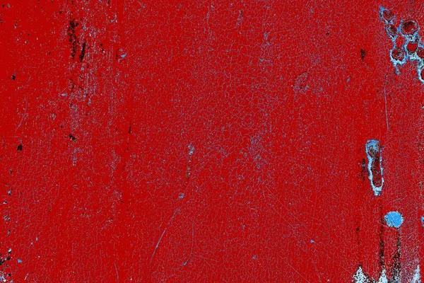 Kırık tarih arkaplanı olan kırmızı, mavi ve siyah grunge duvar