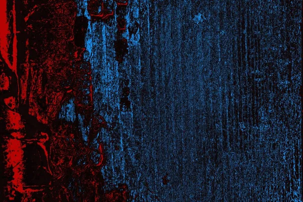 Koyu renkli ses, çatlak ve arkaplanı su sıçratan grunge duvar dokusu