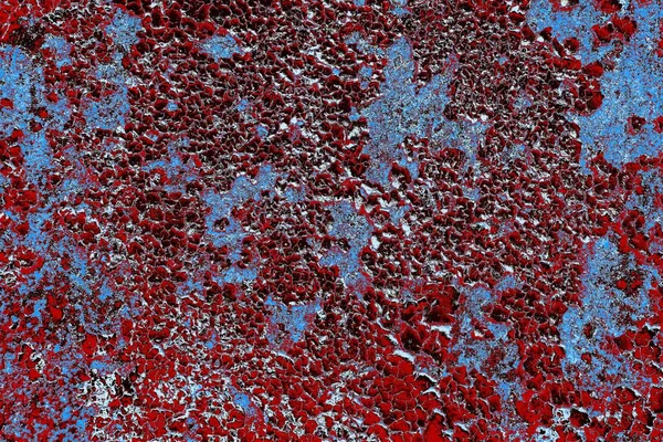 Dökülen boya paslı metal dokusu