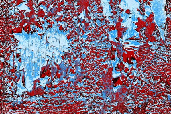 Duvar dokusu arkaplanı eski boyayla soyulmuş 