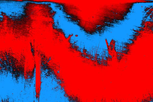 Kırmızı ve mavi renkli grunge duvar dokusu arkaplanı