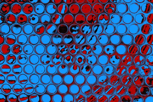 Çizik ve çatlaklarla metal doku