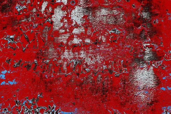 Dökülen boya paslı metal dokusu