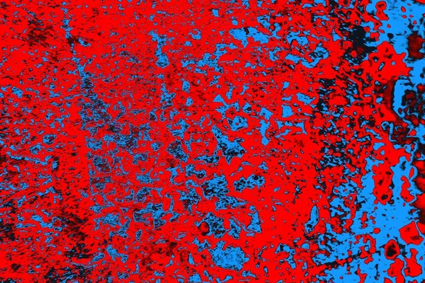 Crimson Rood Blauw Gekleurde Grunge Muur Textuur Achtergrond — Stockfoto