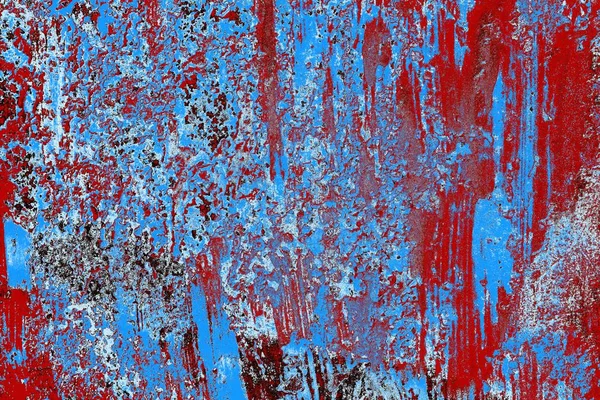 kırmızı, mavi ve siyah grunge duvar dokusu arkaplanı 