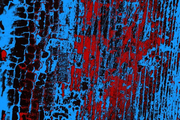 Çizik ve çatlaklarla metal doku