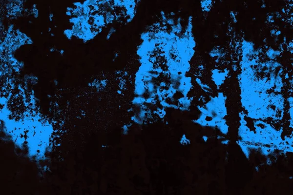 Koyu renkli ses, çatlak ve arkaplanı su sıçratan grunge duvar dokusu