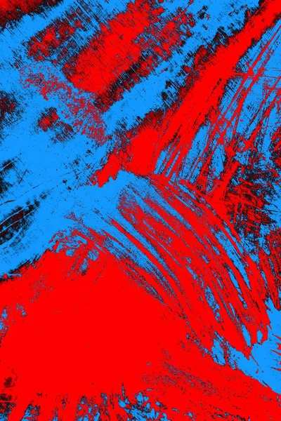 Kırmızı ve mavi renkli grunge duvar dokusu arkaplanı