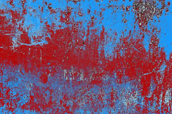 Duvar dokusu arkaplanı eski boyayla soyulmuş 