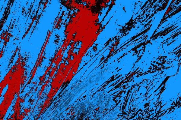 Çizik ve çatlaklarla metal doku