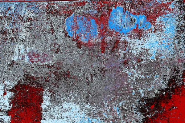 Çizik ve çatlaklarla metal doku