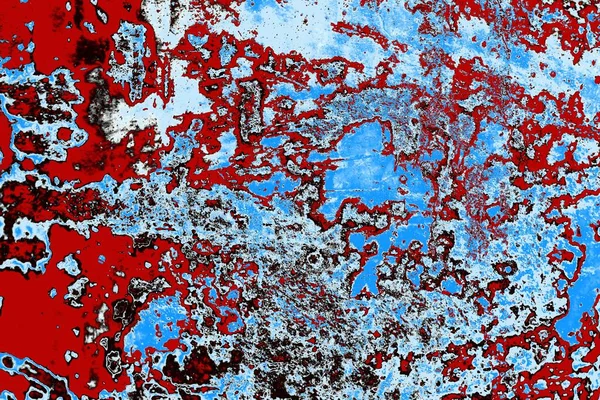 Duvar dokusu arkaplanı eski boyayla soyulmuş 