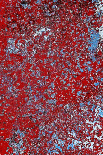 Dökülen boya paslı metal dokusu