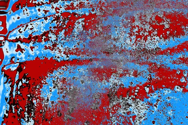 kırmızı, mavi ve siyah grunge duvar dokusu arkaplanı