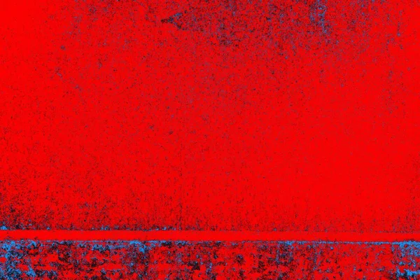 Neon kırmızı ve mavi renkli grunge duvar dokusu arkaplanı