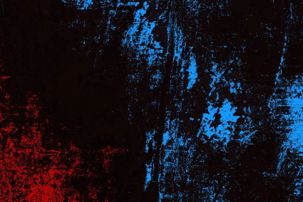 Koyu renkli ses, arka planda çatlaklar olan grunge duvar dokusu