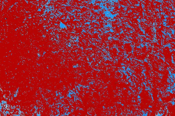 Kırık tarih arkaplanı olan kırmızı, mavi ve siyah grunge duvar