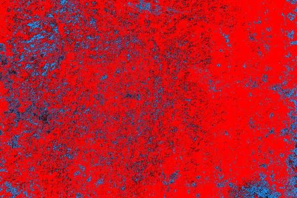 Neon kırmızı ve mavi renkli grunge duvar dokusu arkaplanı