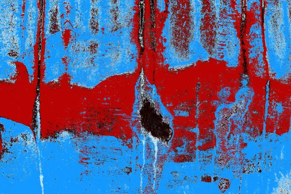 Çizik ve çatlaklarla metal doku