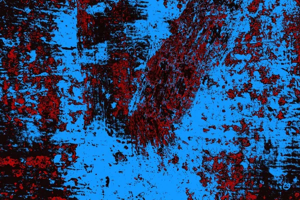 Çizik ve çatlaklarla metal doku