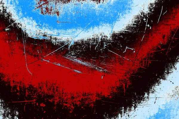 Çizik ve çatlaklarla metal doku