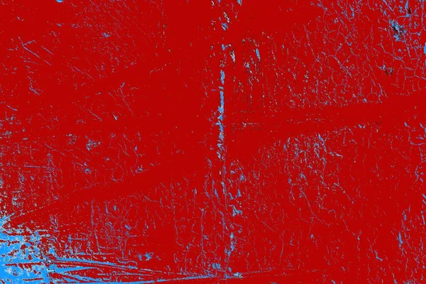 Parede Grunge Cor Vermelha Azul Preta Com Fundo Textura Datado — Fotografia de Stock