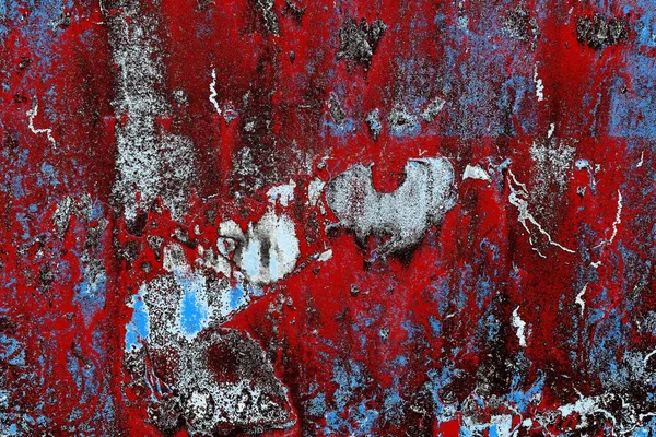 Dökülen boya paslı metal dokusu