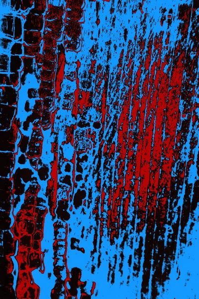 Çizik ve çatlaklarla metal doku