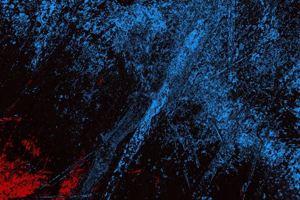 Koyu renkli ses, arka planda çatlaklar olan grunge duvar dokusu