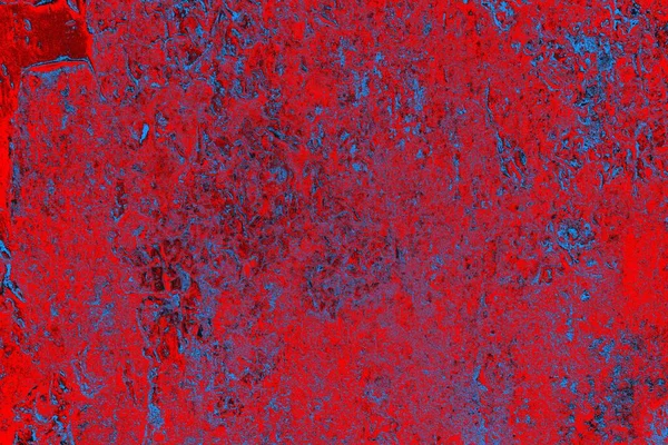 Kırmızı ve mavi renkli grunge duvar dokusu arkaplanı