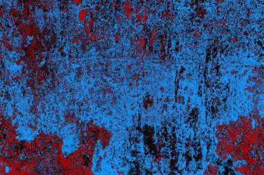 Çizik ve çatlaklarla metal doku