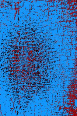 Çizik ve çatlaklarla metal doku