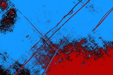 Çizik ve çatlaklarla metal doku