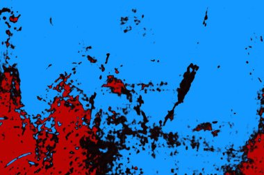 Çizik ve çatlaklarla metal doku